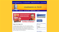 Desktop Screenshot of meditationinperth.org